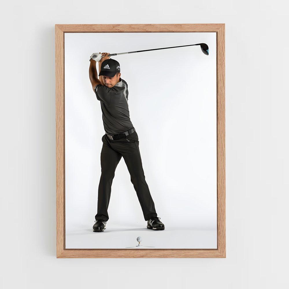 Poster Xander schauffele golf (vue 4)